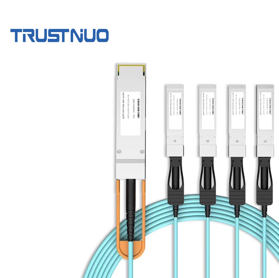 40G+QSFP+-4x10G SFP+AOC